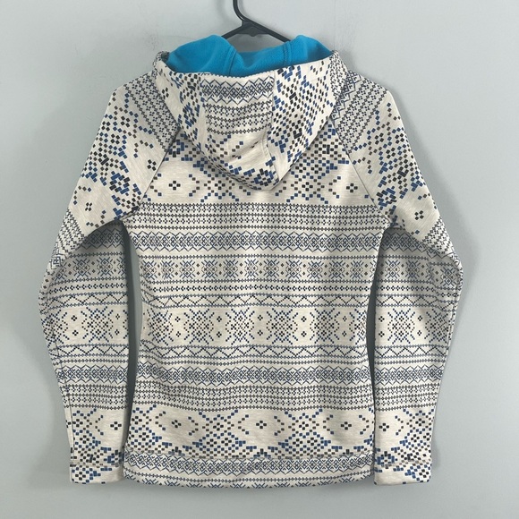 Burton Dry Ride Full Zip Hoodie Sweatshirt. Women’s Small Blue Multicolor - Picture 2 of 11